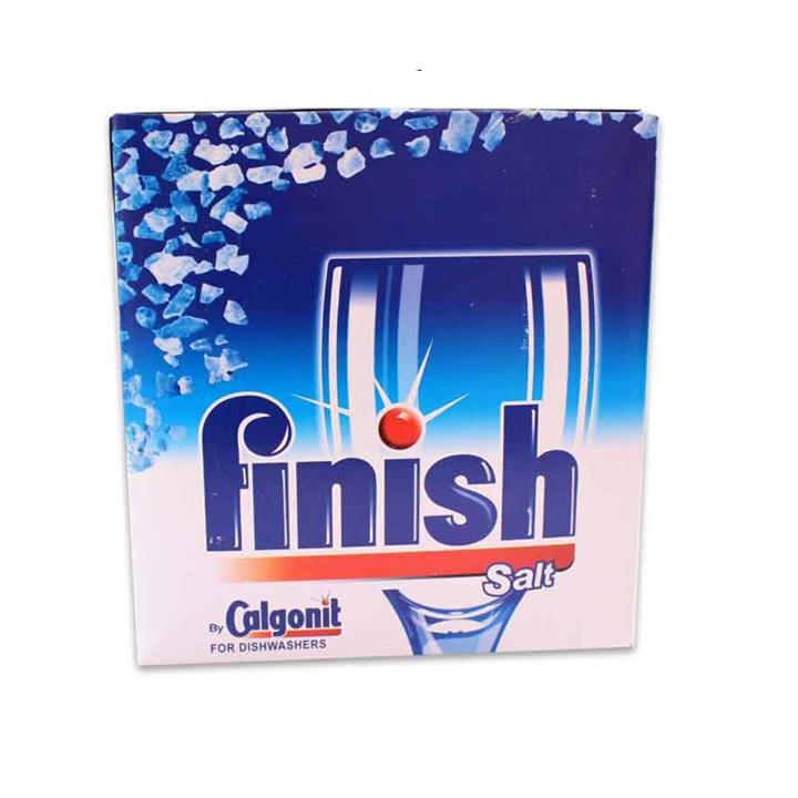 نمک ظرفشویی دو کاره فینیش بسته 2 کیلو گرمی Finish 2 in 1 dishwasher salt  2kg